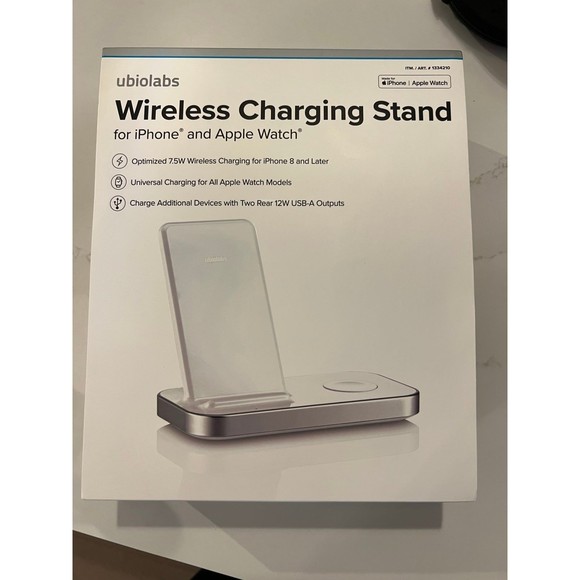 Wireless charging stand for Apple Watch and iphone
